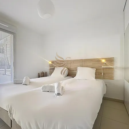 T2 Evasion Azur- 4 Pers,150 Mer, Terrasse, Parking - Capitalchic Services