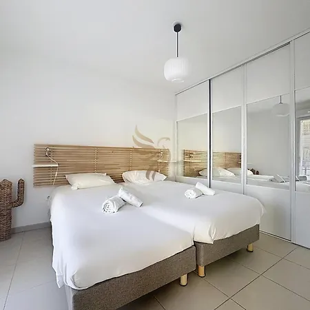 T2 Evasion Azur- 4 Pers,150 Mer, Terrasse, Parking - Capitalchic Services Apartment *